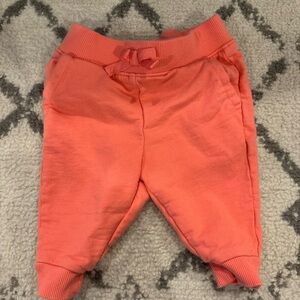 Toddler Coral Jogger Pants - Soft Pull-On Bottoms